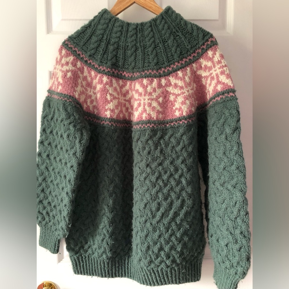 Handmade cardigan/sweater 80’s style